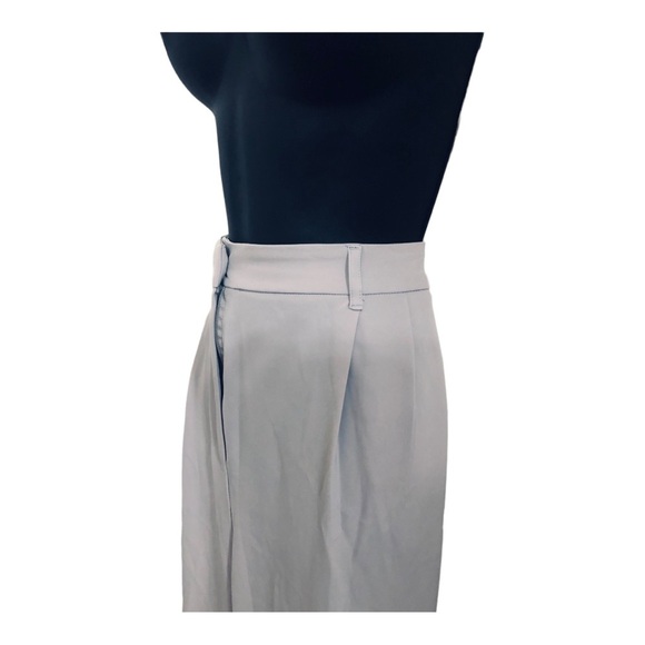 Blue steel gray high waisted hi-rise tapered leg‎ trouser pants size XL new - Picture 10 of 14